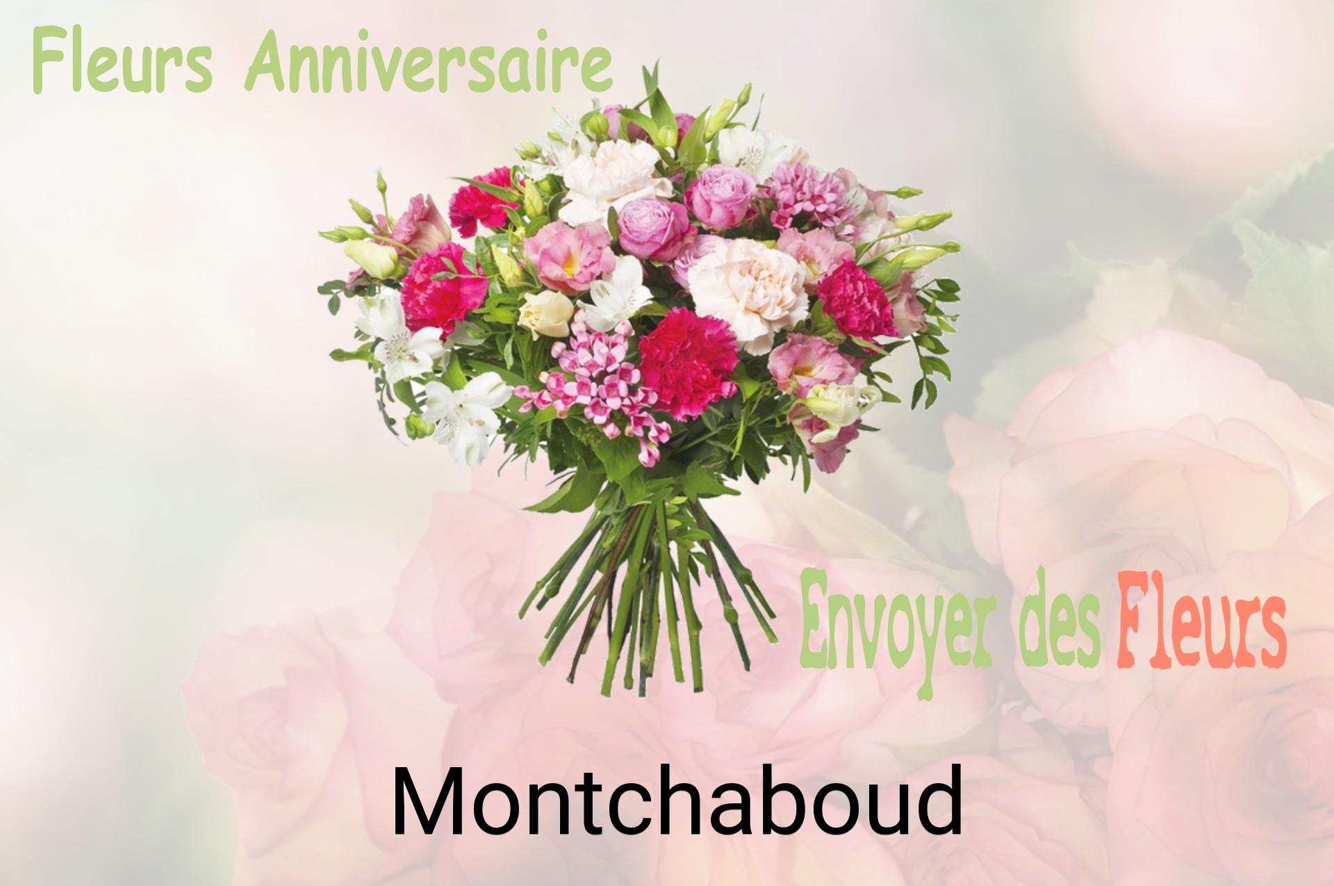 Bouquet de fleurs d’anniversaire livré à Montchaboud